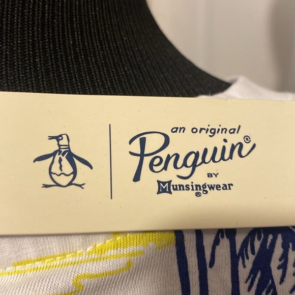 Original Penguin By Munsingwear Men’s Tropical Tee sz L NWT - Picture 4 of 6
